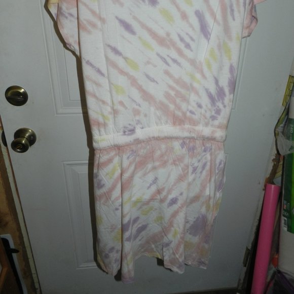 NWT C & C California Women's Short Sleeved Tie Dye T-Shirt Dress NEW - Picture 10 of 10
